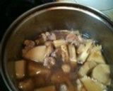 筍と鶏肉の土佐煮作り方5写真