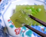初夏の味～さやえんどうのゼリー寄せ作り方10写真