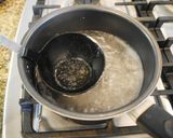 豚とインゲンのごま和風スープ♪作り方3写真