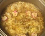 W長ねぎのかき玉汁作り方5写真