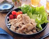 包丁要らず簡単メイン☆豚こまの旨塩炒め。作り方6写真