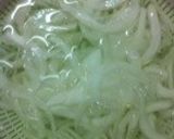 新玉ねぎの和風サラダ作り方1写真
