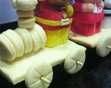 ＊クッキーde汽車ぽっぽケーキ＊作り方13写真
