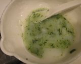 ★離乳食★【初期】小松菜粥(10倍粥)♪作り方4写真