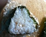 ハートのおにぎりケーキ風（？）弁当作り方5写真