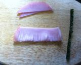 ハートのおにぎりケーキ風（？）弁当作り方6写真