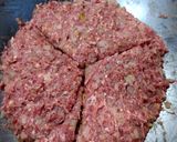 トマトと大葉で食べる💫ハンバーグ作り方4写真