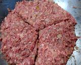 トマトと大葉で食べる💫ハンバーグ作り方4写真