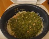 ニンジン葉とツナ缶で炊き込み御飯作り方3写真