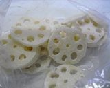 れんこんの挟み揚げ作り方1写真