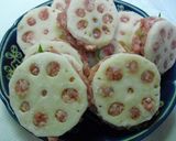 れんこんの挟み揚げ作り方3写真