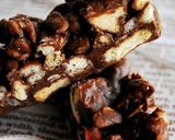 簡単　材料３つでざくざくチョコバー。作り方6写真