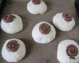 かわいいココアinチョコパン作り方9写真