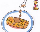 キャベツとチーズの卵焼き！作り方5写真