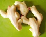 新生姜のはちみつ入り甘酢漬け作り方1写真