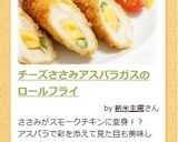 アスパラ・ささみチーズのロールフライ作り方8写真