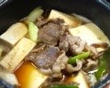 和牛の『ほふほふ肉豆腐』作り方5写真