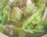 レタス鍋（コンソメ風味）作り方2写真