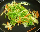 野菜も美味しく食べる*ポークチャップ♪作り方3写真