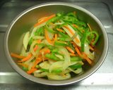 野菜も美味しく食べる*ポークチャップ♪作り方4写真