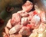 圧力鍋にお任せ‼牛肉のトマト煮作り方1写真