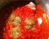 圧力鍋にお任せ‼牛肉のトマト煮作り方3写真
