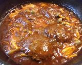 きのこソースの煮込みハンバーグ作り方5写真