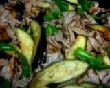 豚肉とナスの炒めもの作り方3写真
