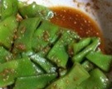 超簡単..7分.丼で.ごま和えモロインゲ作り方6写真