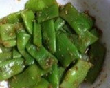 超簡単..7分.丼で.ごま和えモロインゲ作り方7写真