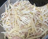 ひき肉と筍もやしあんかけ作り方3写真