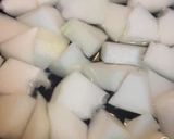 冬瓜と鶏むねひき肉のスープ作り方2写真
