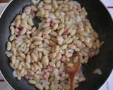 白豆とパンチェッタのパスタ♪作り方3写真