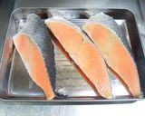 塩鮭のみりん漬け♪作り方1写真