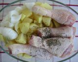 鶏肉とジャガイモのオーブン焼き♪作り方1写真