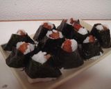 鶏胸肉ｄｅトリ天むす作り方4写真