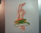 豚肉のカラフル野菜巻き作り方2写真