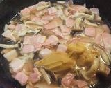 お味噌おうどん～カルボナーラ風～作り方3写真