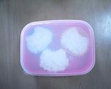 お手軽簡単キャラ弁☆カップでキティ作り方4写真