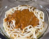 レンチンでカレーうどん もっちり美味しい作り方3写真