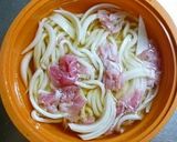 レンジで1人分♪カレーうどん作り方2写真