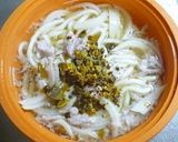 レンジで1人分♪カレーうどん作り方3写真