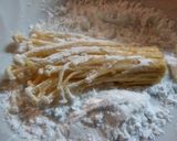 簡単おつまみ☆えのきのカリシャキ生姜焼き作り方3写真