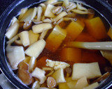 体に優しい☆きのこと豆腐の大根おろし汁作り方3写真