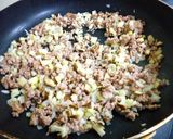 茄子メインの野菜ソテー　肉味噌あんかけ作り方5写真