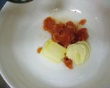 明太子ちゃんとスナップ君でパスタ☆作り方1写真