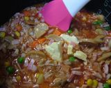 炊飯器でラク~♪トマトピラフ作り方2写真