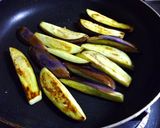 茄子メインの野菜ソテー　肉味噌あんかけ作り方4写真