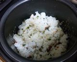アジの干物で梅シソごはん作り方3写真