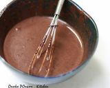 ホワイトチョコ♡ラムコーヒーロールケーキ作り方1写真
